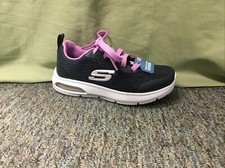 New Girls Skechers 83051L Dyna-Air Jump Brights Navy/Lavender Sneakers size 10.5