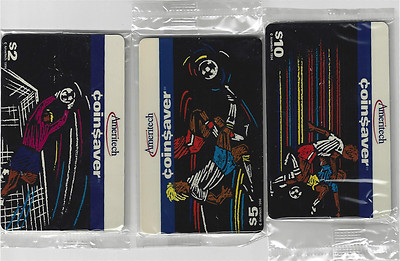 TK 181 Telefonka/Phonecard Ameritech Artistic Soccer Series (3) Coin$aver 2-10$