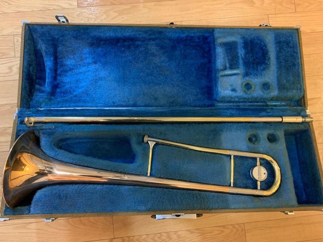 YAMAHA YSL-351 Tenor Trombones red bell w/case from JAPAN | eBay