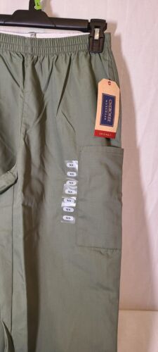 Cherokee Arbeitskleidung Peelings Damen zum Anziehen Cargohose olivgrün XS 4200 - Bild 6 von 6