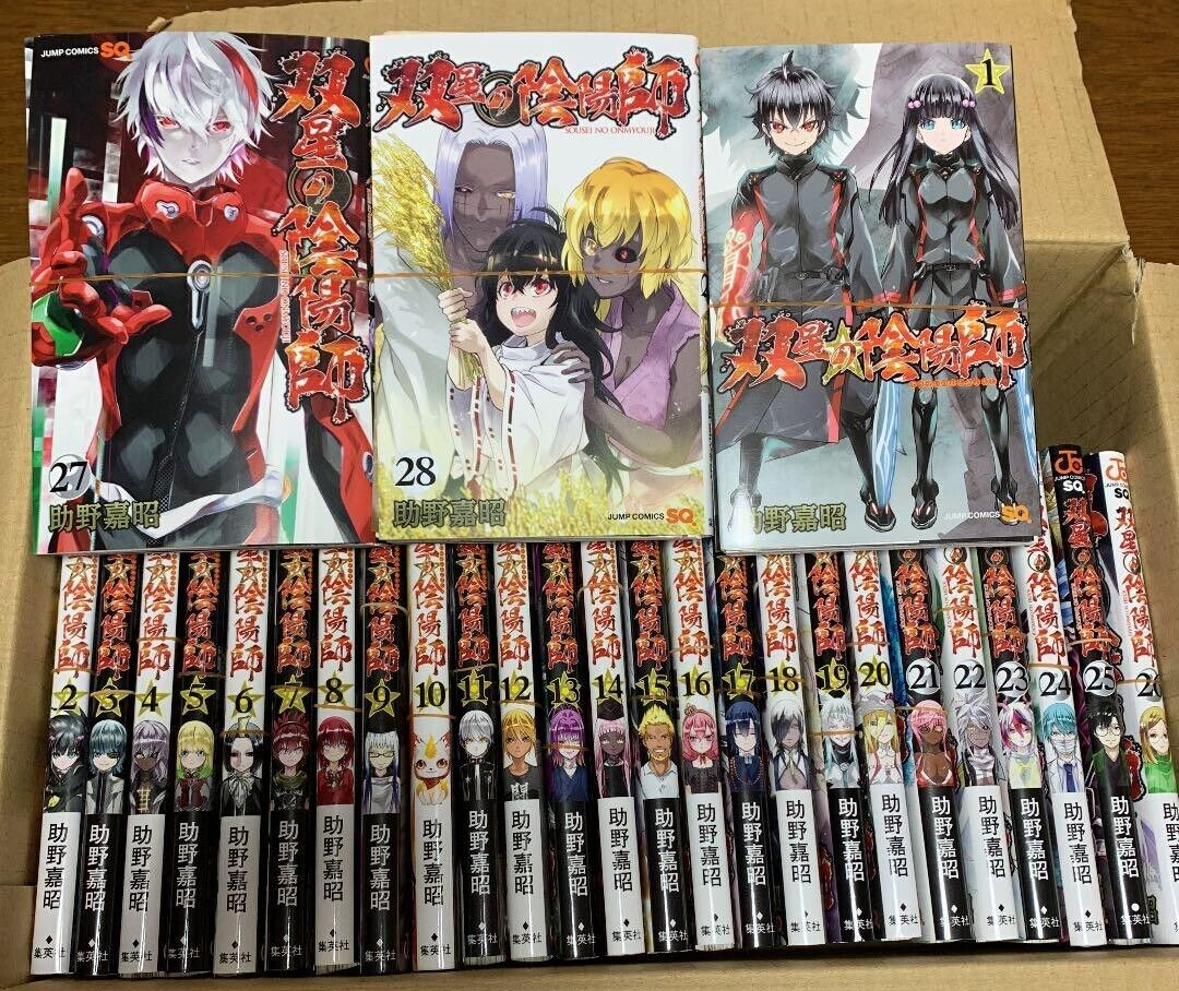 Twin Star Exorcists 1-28 Complete Set Comics Book Sukeno Yoshiaki Japanese  Manga