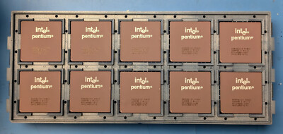 Intel Pentium A80502133 SY022 LOT OF 63 OPEN BOX