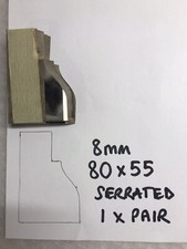 Spindle Moulder Cutter 8 mm Serrated 80x55