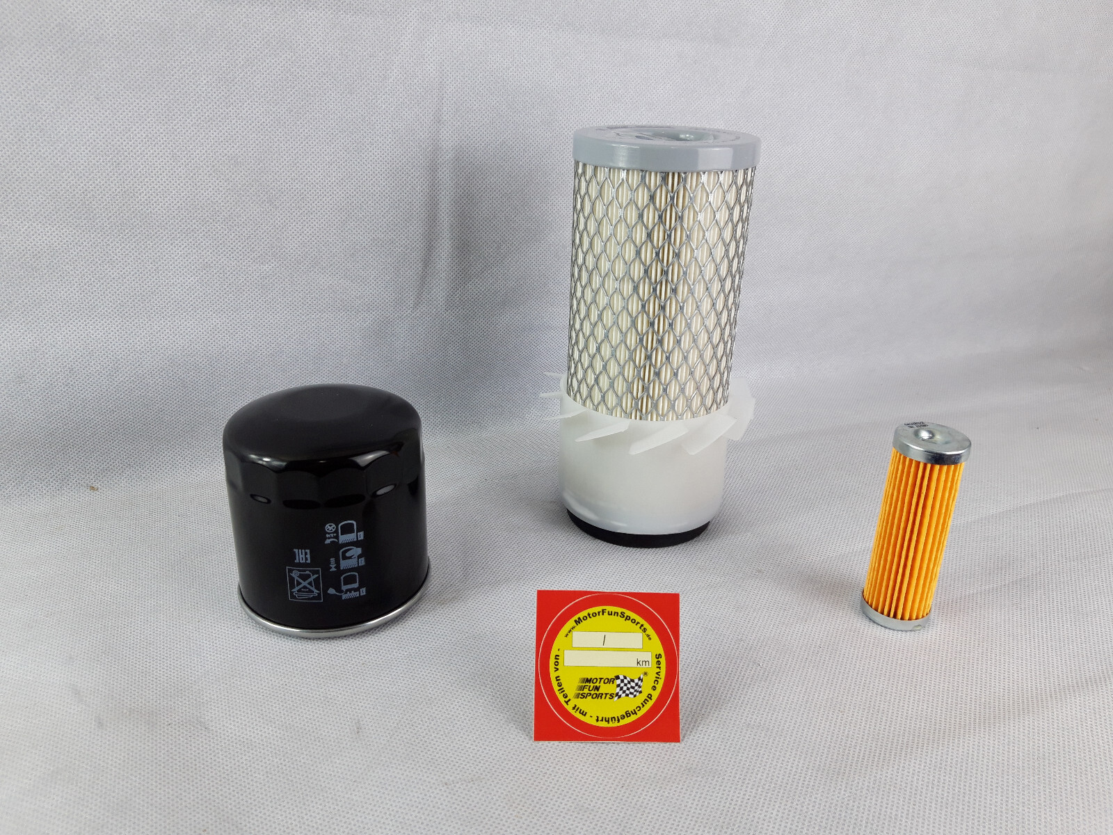 Filter Set (Small) Suitable for Kubota B 2100 DT Oil Air Fuel