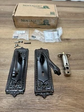 Nostalgic Warehouse 766850 Fleur Privacy Door Lever Set *PARTS ONLY*