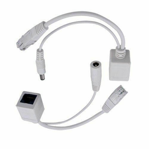 Passiver Power Over Ethernet PoE Adapter Injektor + Splitter Kit 5V 12V 24V 48V HOT - Bild 4 von 5