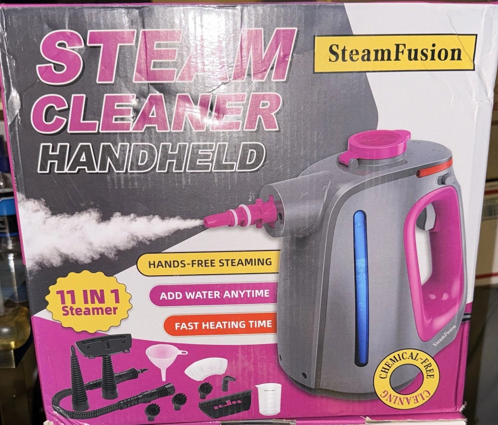 Steam Cleaner Handheld 11 In 1 Steamer