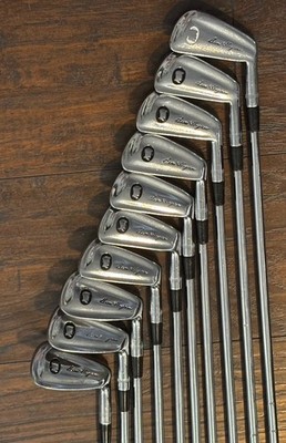 Ben Hogan Apex II Iron Set 1-9 + Equalizer Black Cameo 10 Clubs Chamois Grips