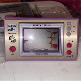 Nintendo Game & Watch: Snoopy Tennis handheld electronic game, model SP-30