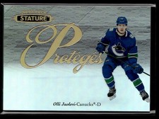 2020-21 Upper Deck Stature Proteges Olli Juolevi Vancouver Canucks #P-22