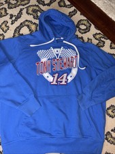Nascar Hoodie Mens 2XL Blue Tony Stewart 14 Racing Pullover Sweatshirt