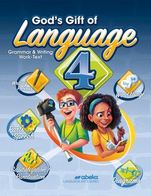 God's gift of Language 4 - Abeka 4th grade 4th edition