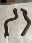 2- Cast Iron Wood/Coal Cook Stove Tools Lid Lifters   Grate Shaker/Lifter Combo — photo 1