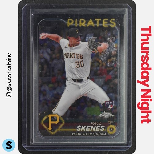 2024 TOPPS CHROME UPDATE #USC27 PAUL SKENES RC ROOKIE
