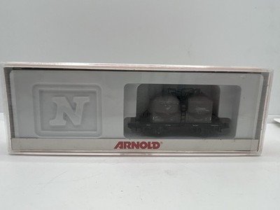 Arnold 4514 Spur N Doppelsilo Zementwagen Ucs Typ grau verpackt #62