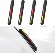 4PCS Car Door Edge Guards, Anti-Scratch Anti Collision Car Door Protector Bumper