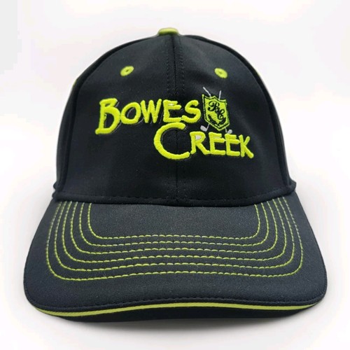 Sombrero de golf Ahead Bowes Creek y CC ajustado talla grande negro verde brillante - Imagen 1 de 9