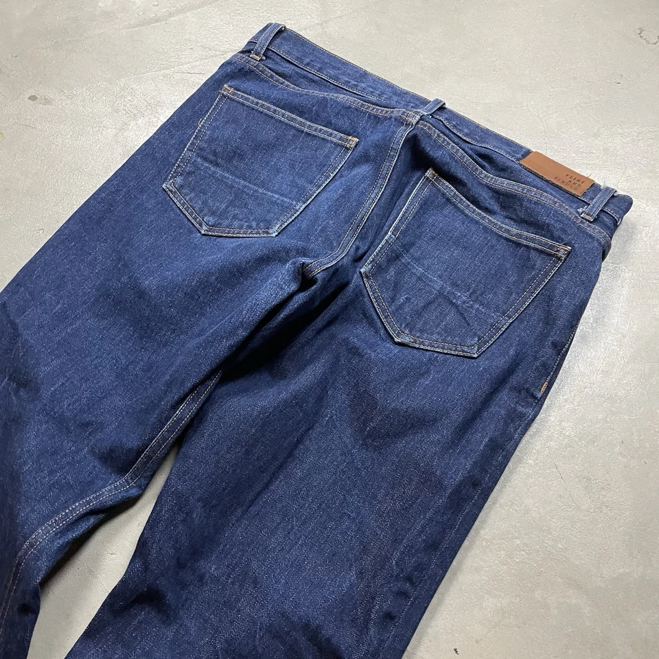 Flint & Tinder Selvedge 牛仔裤修身深水洗美国制造 34x32 — 第 4/4 张图片