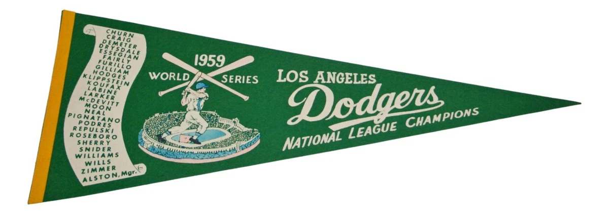 Los Angeles Dodgers Vintage Pennants & Flags for sale | eBay