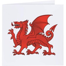 'Traditional Welsh Dragon' Greeting Cards (GC050656)