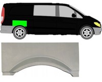 KotflüGel FüR Mercedes Vito W639 2003 – 2014 Hinten Rechts