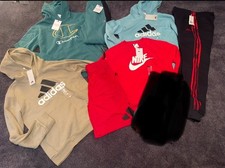 Lot Of New Boys Athletic Clothes Adidas Champion Etc -size Large