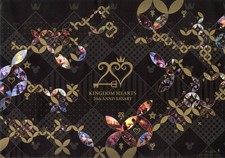 Kingdom Hearts 20th Anniversary Mughot Water Bottle Scene Logo Paper Placemat