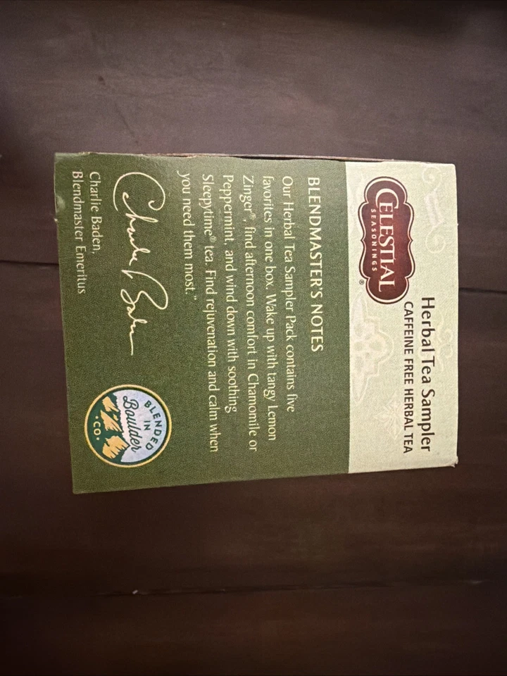 Té de hierbas Celestial Seasonings, muestreador de té de frutas, 18 unidades Foto 3 de 4