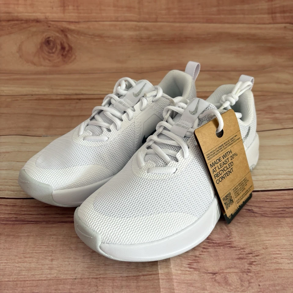 Nike MC Trainer 3 Womens Size 7.5 White Athletic Training Shoes FQ1830 100 New - Image 2 of 4