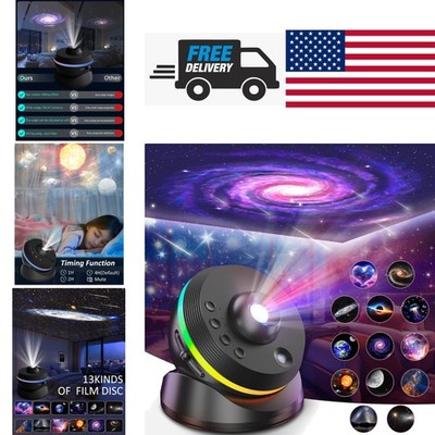 Realistic Star Projector with Meteor Simulation for Living Room Ambiance