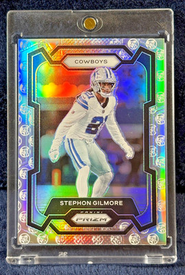 2023 PANINI PRIZM STEPHON GILMORE WHITE KNIGHT SSP 3/3 NON AUTO COWBOYS HOF?