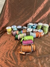 Lot of These Ribbon Spools New And Used Novelty Crafters
