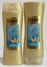 SUAVE PROFESSIONALS MOROCCAN INFUSION SHAMPOO  CONDITIONER 12.6 OZ Set
