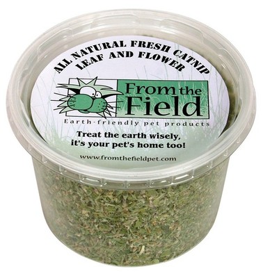 from The Field | Organic Catnip Leaf & Flower Blend for Cats & 2-Ounce, Green