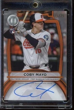 2025 Topps Tribute Coby Mayo Orange Auto /25 #TA-CM