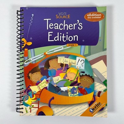 Write Source Grade 1 Teacher s Edition Manual Book 2009 Spiral Bound Homeschool