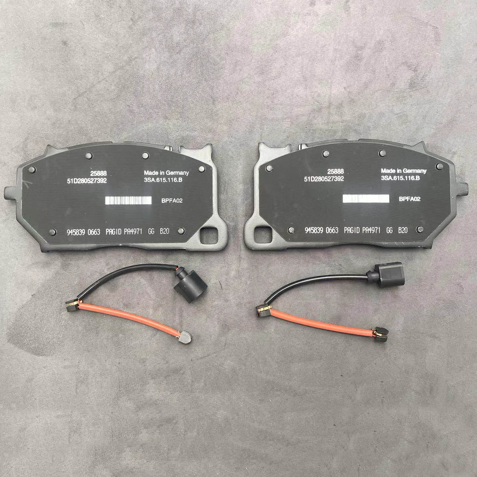 New Front Brake Pads for Bentley Continental GT Flying Spur (18+) 3SA698151C