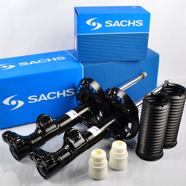 2X Sachs StossdäMpfer + Service-Kit Vorne FüR Mercedes W212 S212 MERCEDES-BENZ-image