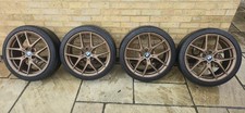BMW 1 2 Series Alloy Wheel & Tyres F40 F44 554M 8092353 18" M Sport OEM Genuine