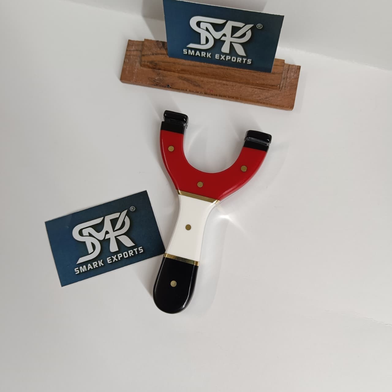 Custom Resin Handle Slingshot Catapult with Aluminum Core and Brass ...