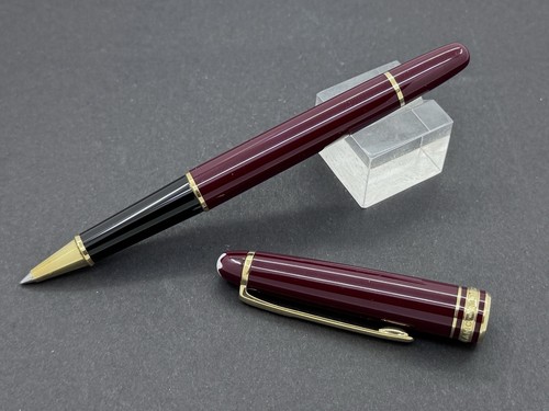 W. German Montblanc Bordeaux / Burgundy Classique 163 Rollerball - Used