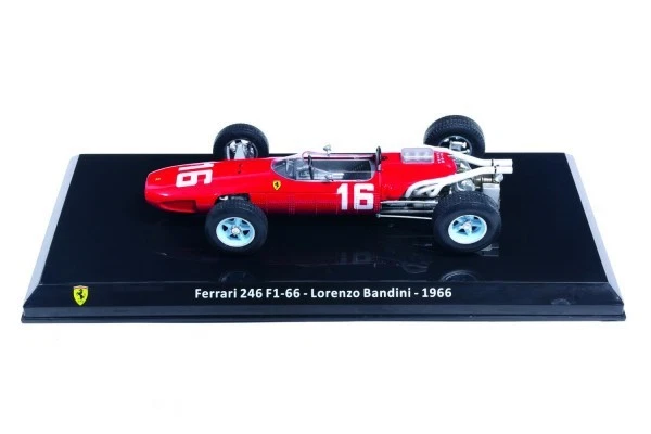 Ferrari 246 F1-66 - Lorenzo Bandini - 1966 - Le grandi Ferrari F1 - 1:24 nr 75 - Immagine 2 di 4