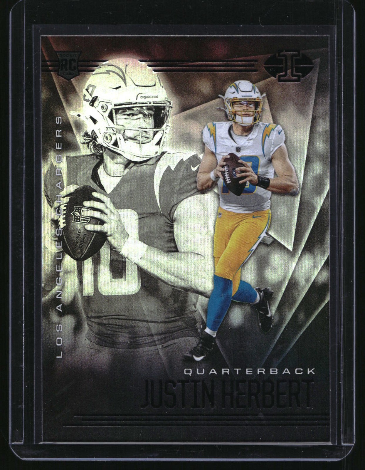 2020 Panini Illusions #7 Justin Herbert RC Chargers
