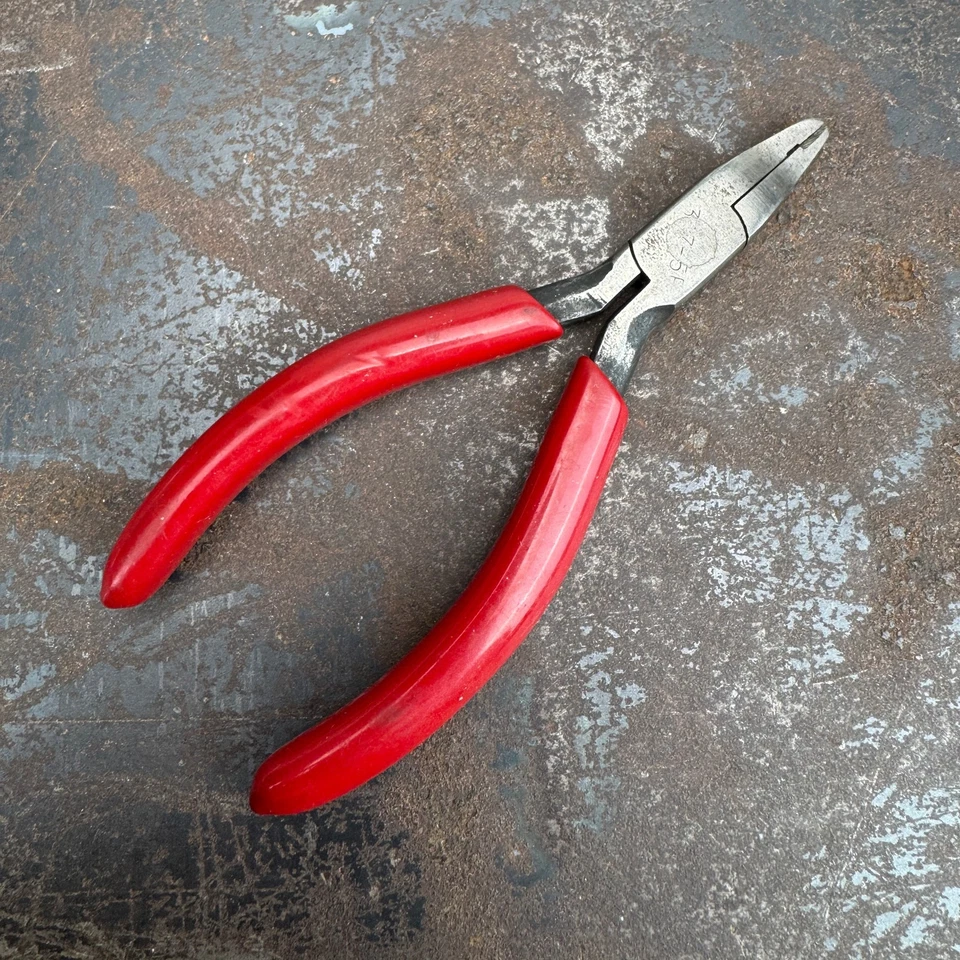 复古 KLEIN 347-5F 电钳 - 美国制造 - 5 英寸长 — 第 3/4 张图片