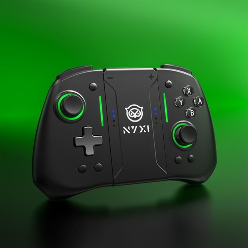 NYXI Hyperion PRO Black Wireless Joy-pad Controller Nintendo Switch OLED Macro - Picture 4 of 24