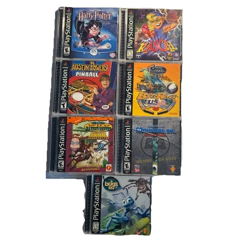 PlayStation 1 Game Lot 7 Games - Discs Tested And Working - Ships Fast