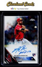 2016 Topps Chrome #RA-KC Kaleb Cowart Rookie Autographs w/ Inscription RC