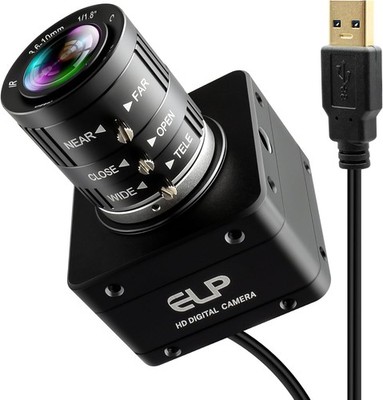 ELP 12MP Industriekamera USB3.0 4K@30fps 1080P@230fps High Frame Rate UVC