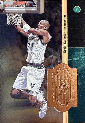 1998-99 SPx Finite Bronze KEVIN GARNETT Minnesota Timberwolves 