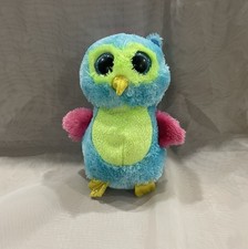 TY BEANIE BOOS OPAL THE OWL 6" JUSTICE EXCLUSIVE 2013 NO TAG FOR COLLECTORS